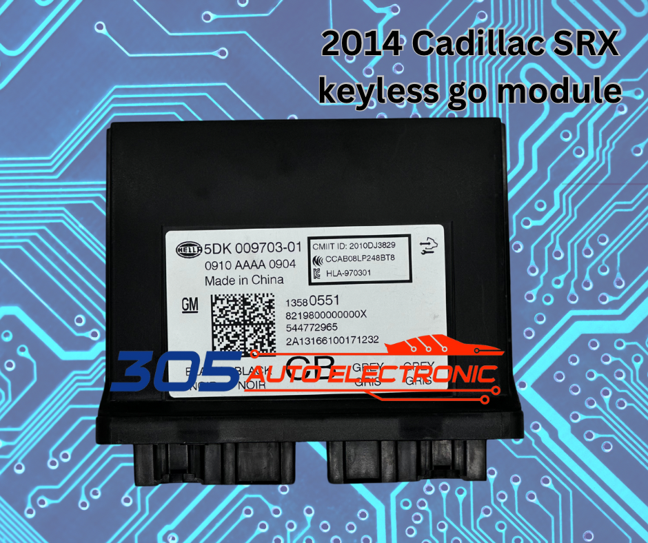 2014 CADILLAC SRX keyless go module